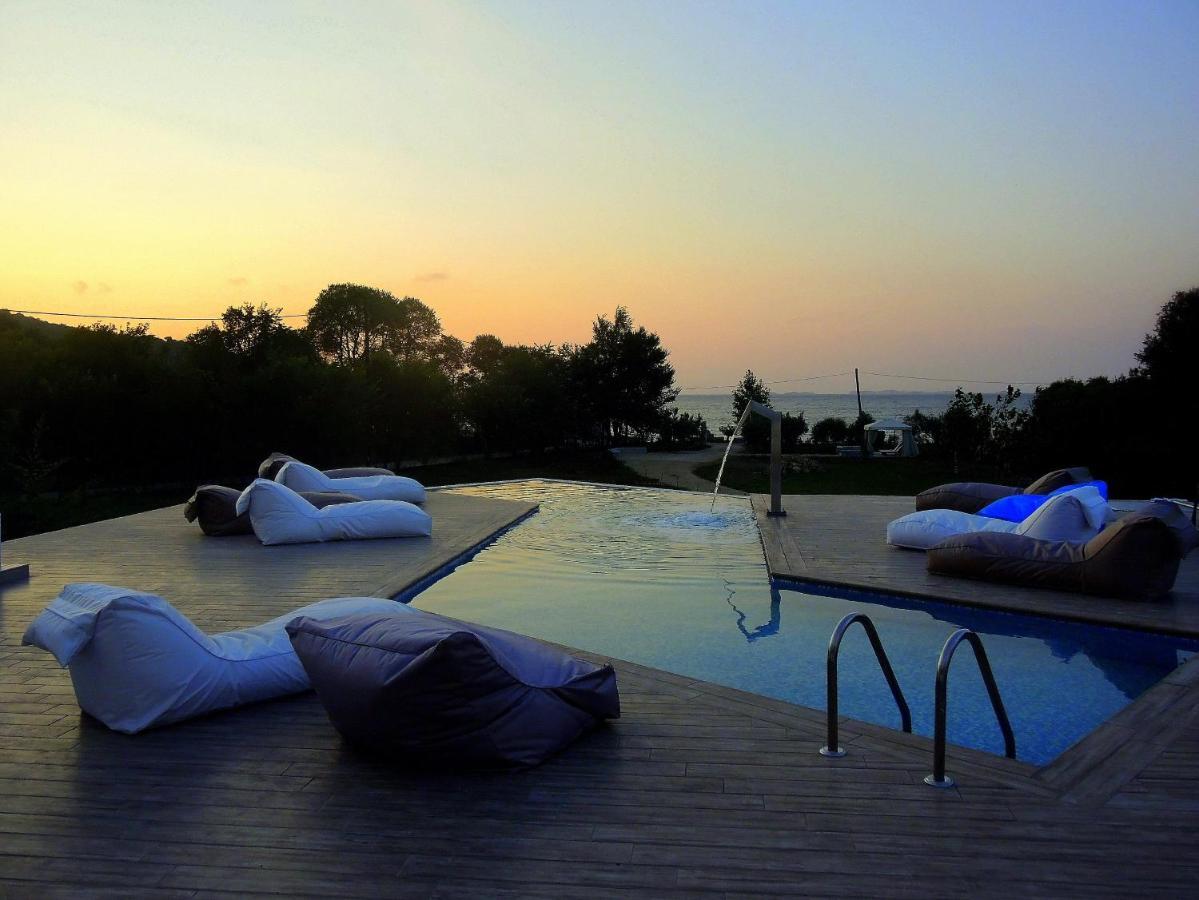 Manna Gea Villa Vónitsa Kamer foto